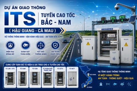 Dự án giao thông ITS tuyến Cao tốc Bắc -Nam  (Hậu Giang- Cà Mau)