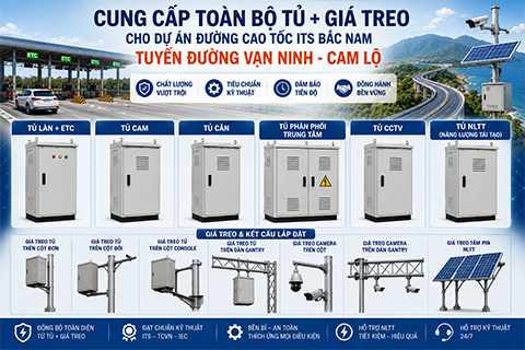Dự án giao thông ITS 5 Tuyến Cao tốc Bắc -Nam (Vạn Ninh – Cam Lộ)
