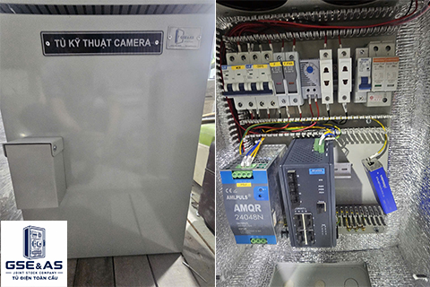Dự án tủ kỹ thuật Camera Cần Giờ